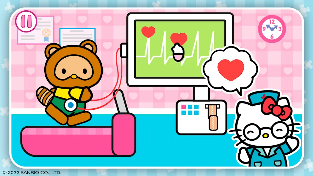 Взлом Hello Kitty: Kids Hospital (Хелло Китти)  [МОД Бесконечные деньги] — последняя версия apk на Андроид screen 5