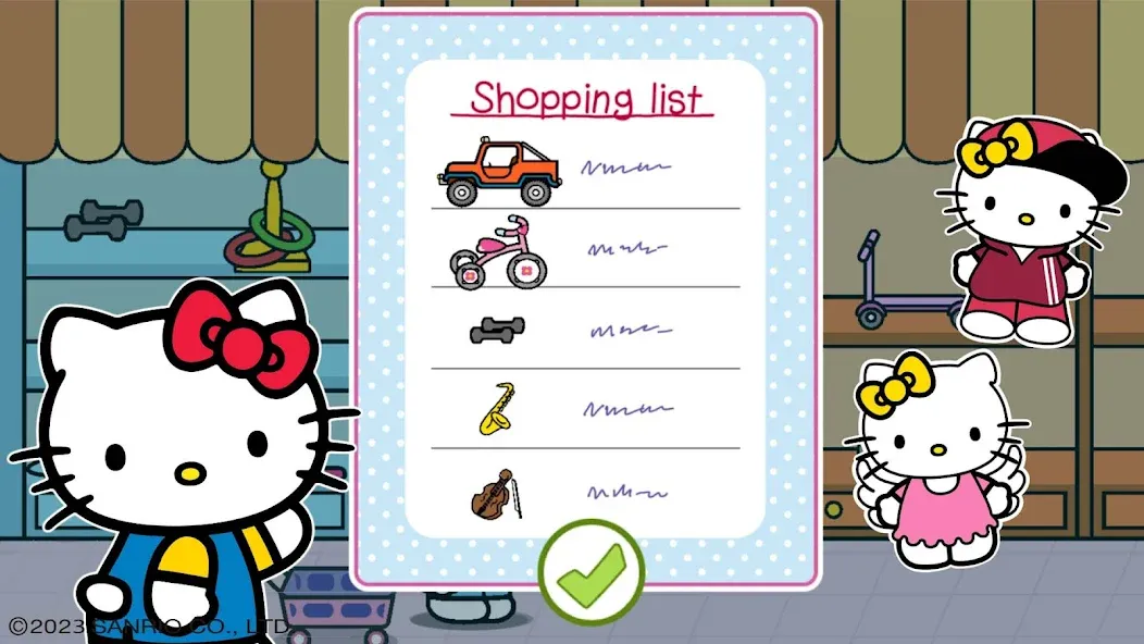 Скачать взлом Hello Kitty: Kids Supermarket (Хеллоу Китти)  [МОД Unlocked] — последняя версия apk на Андроид screen 4