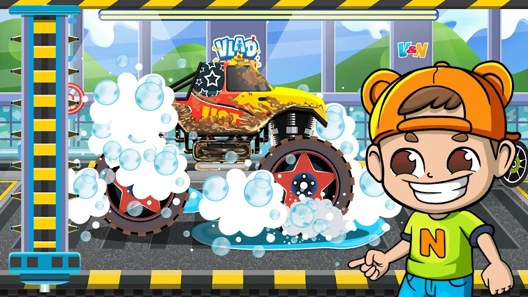 Скачать взлом Monster Truck Vlad & Niki  [МОД Много денег] — стабильная версия apk на Андроид screen 3