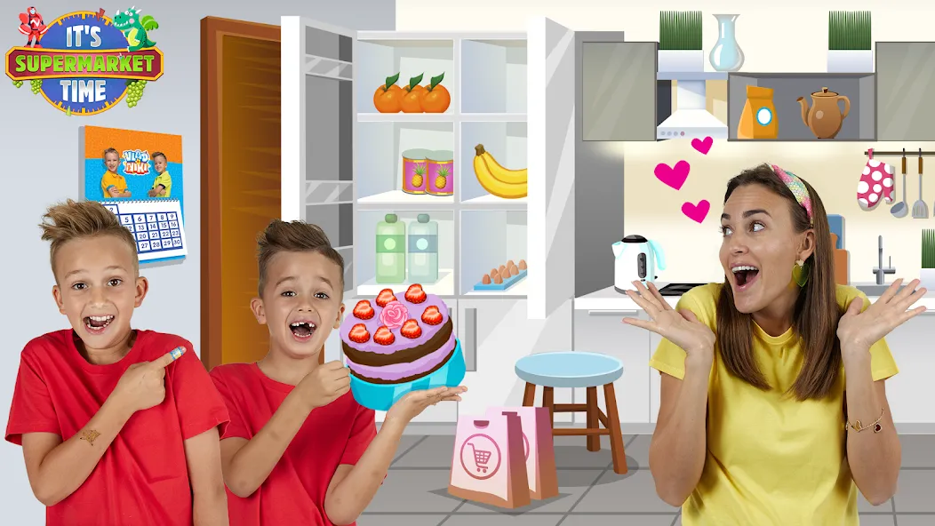 Взлом Vlad & Niki Supermarket game  [МОД Меню] — полная версия apk на Андроид screen 5