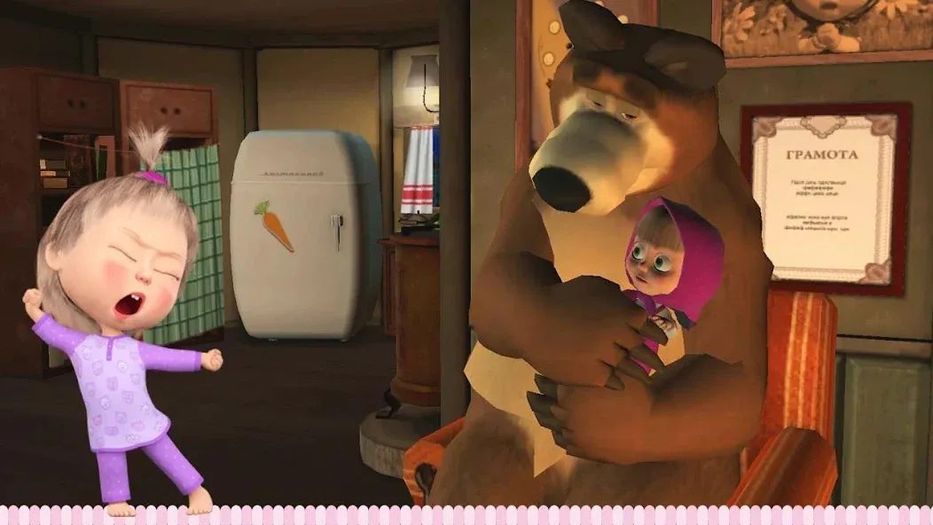 Скачать взлом Masha and the Bear: Good Night  [МОД Много денег] — последняя версия apk на Андроид screen 1