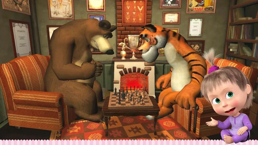 Скачать взлом Masha and the Bear: Good Night  [МОД Много денег] — последняя версия apk на Андроид screen 5