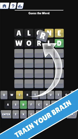 Взломанная Wordly — Try to Guess Word (Вордли)  [МОД Все открыто] — последняя версия apk на Андроид screen 3