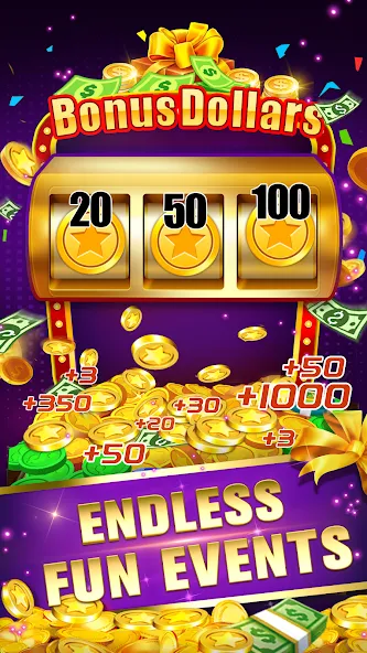 Скачать взломанную Daily Pusher Slots 777 (Дейли Пушер Слотс 777)  [МОД Mega Pack] — полная версия apk на Андроид screen 4