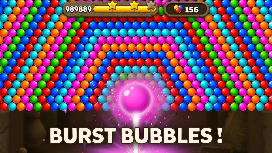 Скачать взломанную Bubble Pop Origin! Puzzle Game  [МОД Все открыто] — стабильная версия apk на Андроид screen 1