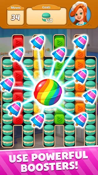 Взломанная Sweet Cube Blast (Свит Кьюб Бласт)  [МОД Mega Pack] — стабильная версия apk на Андроид screen 3