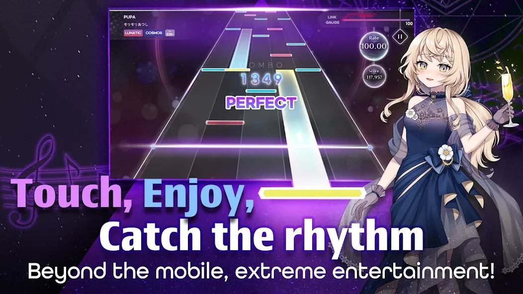 Скачать взлом KALPA — Original Rhythm Game (КАЛПА)  [МОД Много денег] — стабильная версия apk на Андроид screen 3