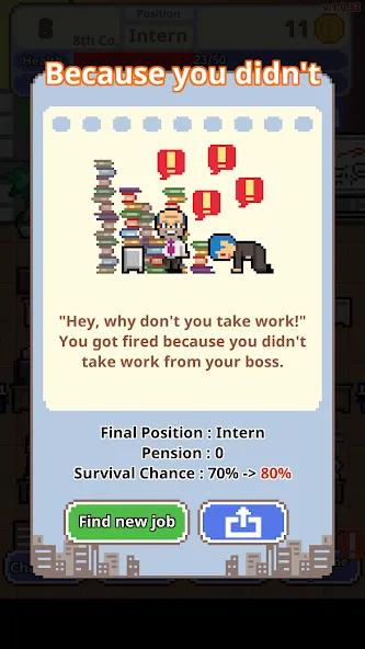 Взломанная Don't get fired!  [МОД Все открыто] — стабильная версия apk на Андроид screen 3