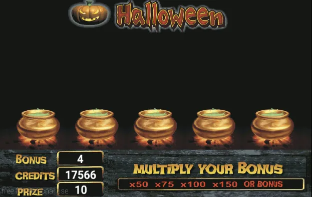 Скачать взломанную Slot Machine Halloween Lite (Слот машина Хэллоуин Лайт)  [МОД Бесконечные монеты] — стабильная версия apk на Андроид screen 3