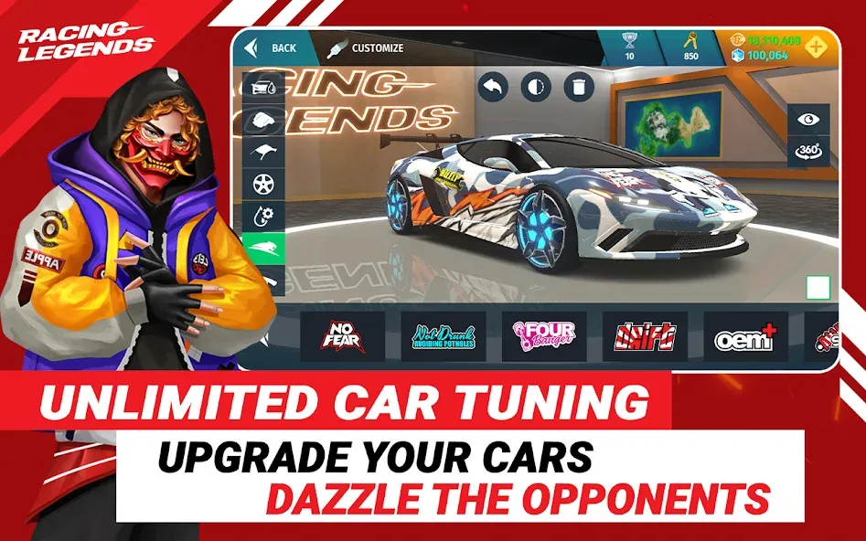 Скачать взлом Racing Legends Funzy (Расинг Легендс Фанзи)  [МОД Много денег] — последняя версия apk на Андроид screen 3