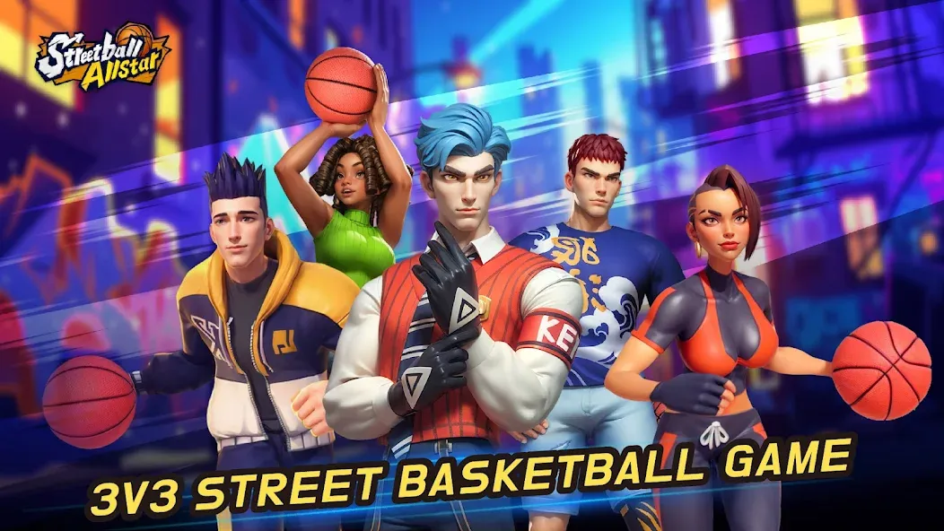 Взлом Streetball Allstar (тритбол Оллстар)  [МОД Unlimited Money] — последняя версия apk на Андроид screen 1