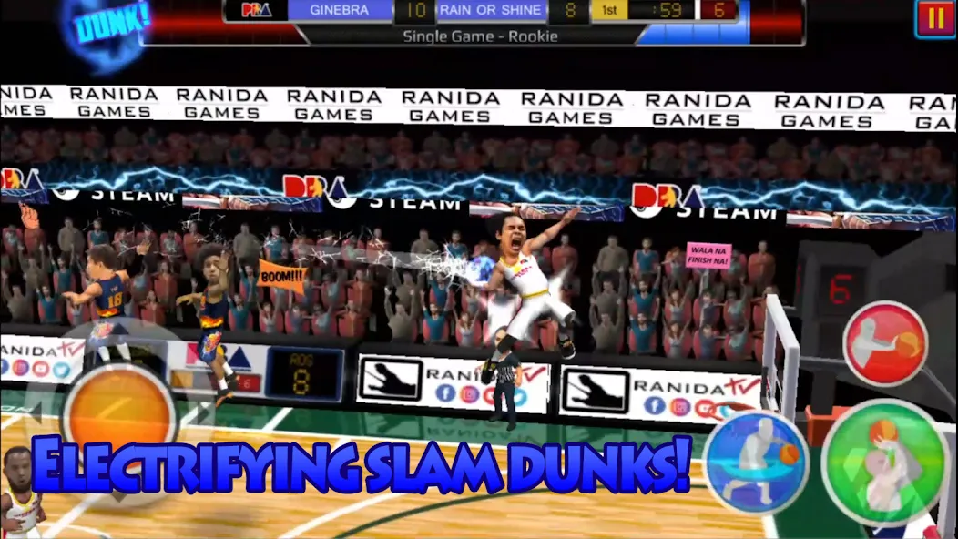 Взлом Basketball Slam! (Баскетбол Слэм)  [МОД Бесконечные монеты] — полная версия apk на Андроид screen 2