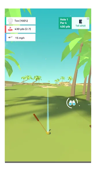 Скачать взломанную Golf Dreams (Гольф Дримс)  [МОД Все открыто] — полная версия apk на Андроид screen 1