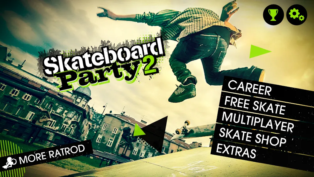 Скачать взлом Skateboard Party 2 (Скейтборд вечеринка 2)  [МОД Много монет] — стабильная версия apk на Андроид screen 2