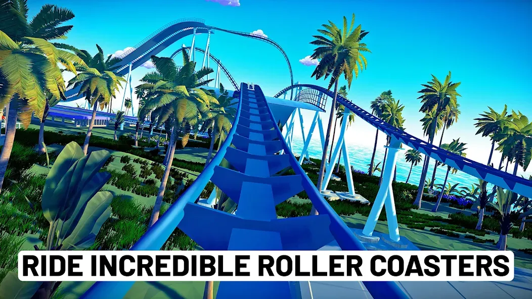 Скачать взломанную Real Coaster: Idle Game (Реал Коастер)  [МОД Много монет] — полная версия apk на Андроид screen 3