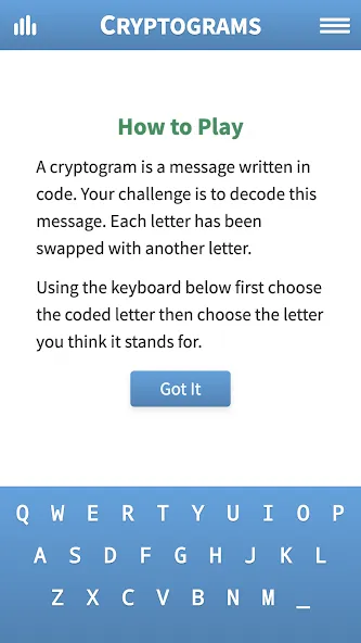 Скачать взлом Cryptograms · Decrypt Quotes  [МОД Unlimited Money] — стабильная версия apk на Андроид screen 5