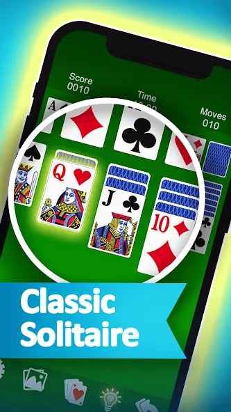 Взлом Solitaire  [МОД Menu] — полная версия apk на Андроид screen 2