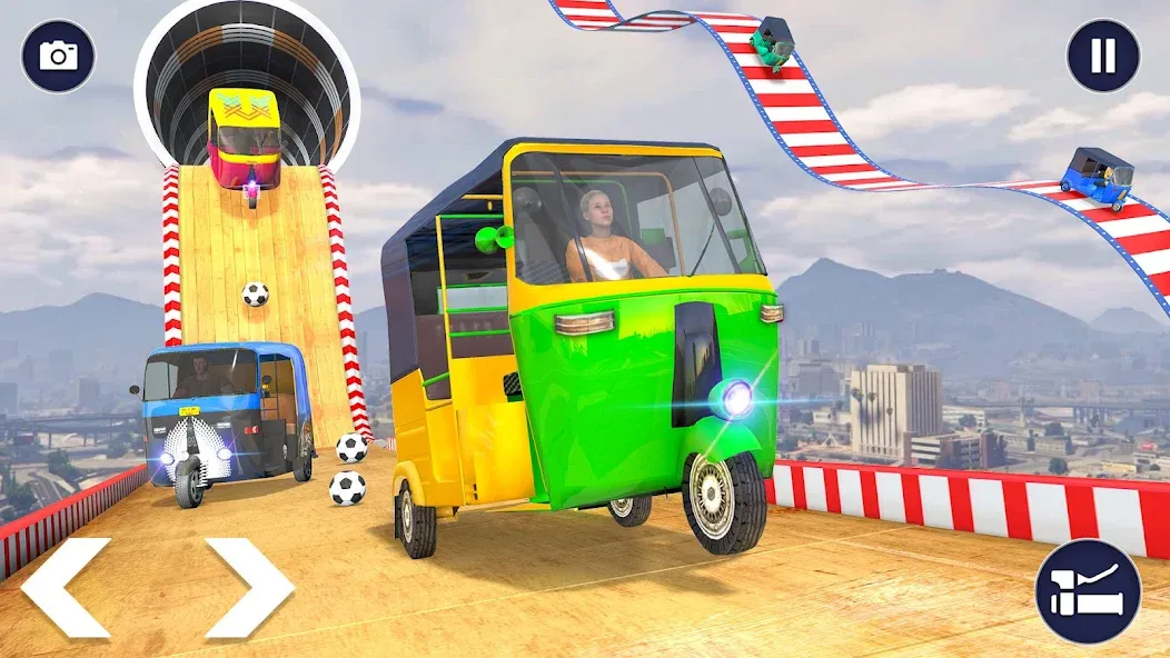 Взлом Tuk Tuk Auto Rickshaw Games 3D (Тук Тук Автомобильные рикши игры 3D)  [МОД Unlimited Money] — последняя версия apk на Андроид screen 2