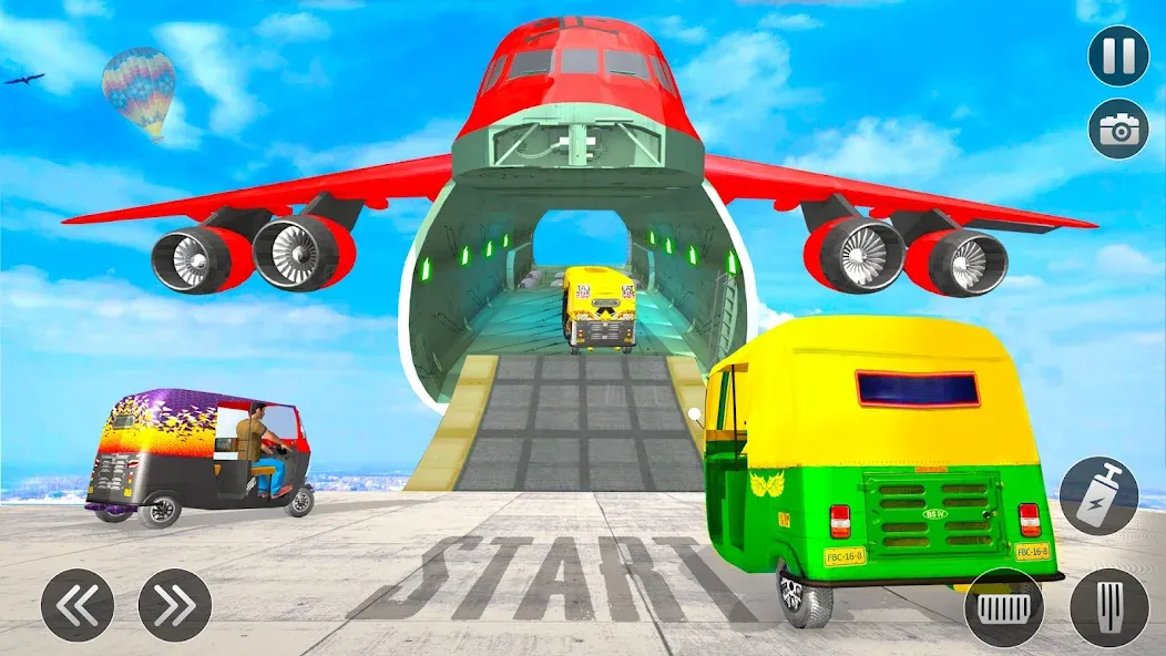 Взлом Tuk Tuk Auto Rickshaw Games 3D (Тук Тук Автомобильные рикши игры 3D)  [МОД Unlimited Money] — последняя версия apk на Андроид screen 3