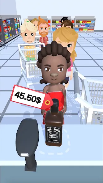 Скачать взломанную Hypermarket 3D (Хайпермаркет 3D)  [МОД Unlocked] — последняя версия apk на Андроид screen 1