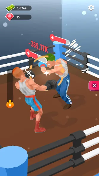 Скачать взлом Tap Punch — 3D Boxing (Тап Панч)  [МОД Бесконечные монеты] — последняя версия apk на Андроид screen 2