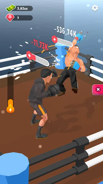 Скачать взлом Tap Punch — 3D Boxing (Тап Панч)  [МОД Бесконечные монеты] — последняя версия apk на Андроид screen 4