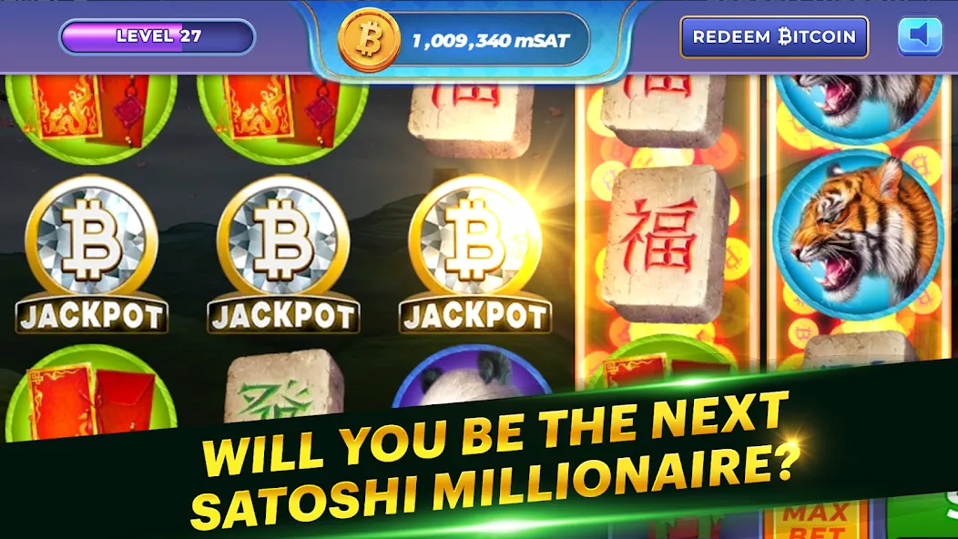 Скачать взлом Satoshi Millions. Win Bitcoin  [МОД Menu] — последняя версия apk на Андроид screen 1