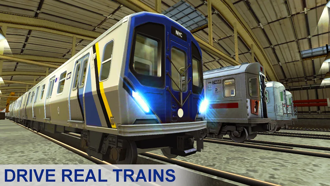 Взлом Subway Train Simulator  [МОД Много монет] — полная версия apk на Андроид screen 1