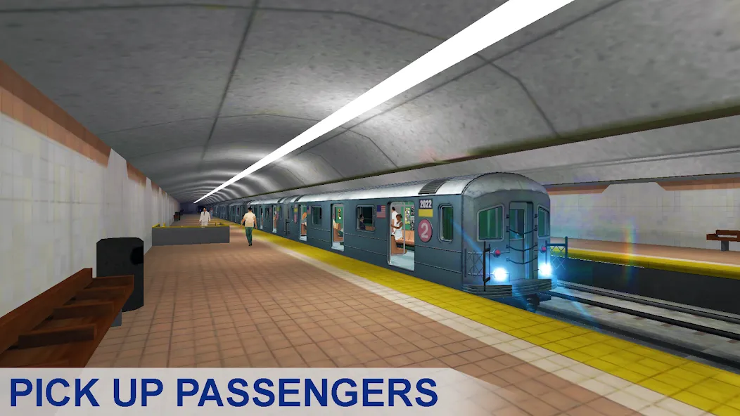 Взлом Subway Train Simulator  [МОД Много монет] — полная версия apk на Андроид screen 2