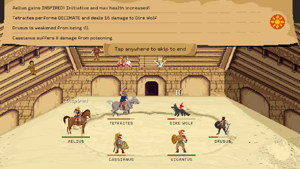 Взломанная Gladiator manager (Гладиатор менеджер)  [МОД Unlocked] — последняя версия apk на Андроид screen 4