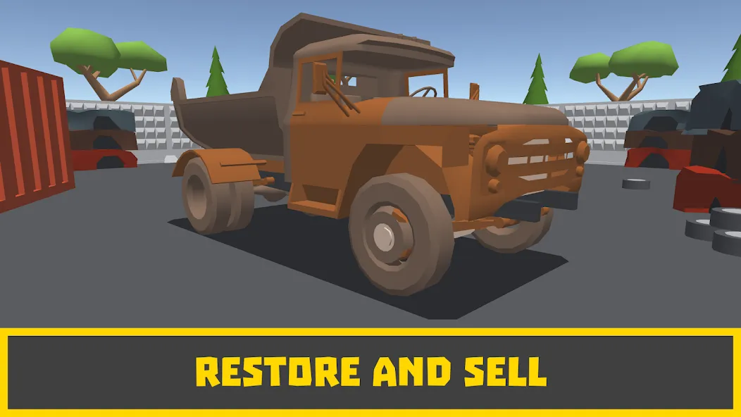 Взломанная Retro Garage — Car Mechanic  [МОД Unlocked] — полная версия apk на Андроид screen 3