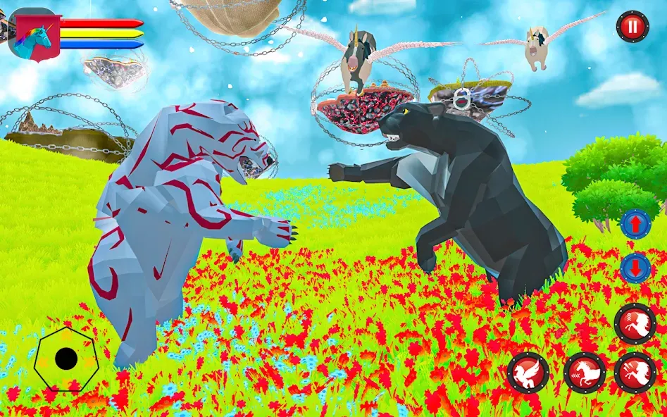 Скачать взломанную Flying Unicorn Pegasus Games  [МОД Бесконечные монеты] — стабильная версия apk на Андроид screen 4