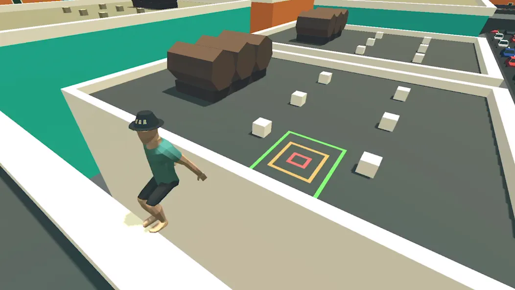 Скачать взломанную Flip Trickster — Parkour Simul (Флип Трикстер)  [МОД Все открыто] — полная версия apk на Андроид screen 5