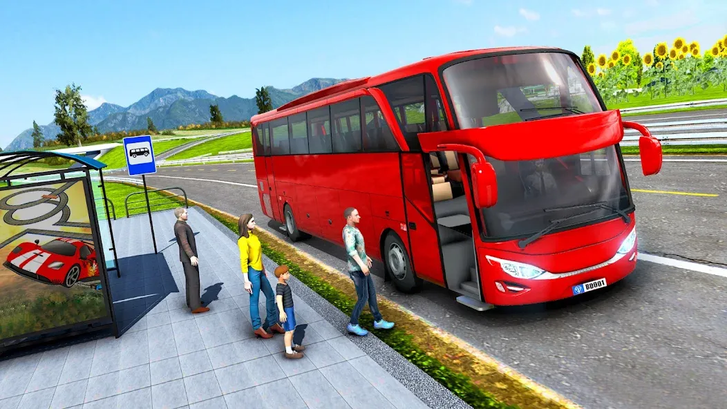 Взлом Highway Bus Simulator Bus Game  [МОД Много денег] — полная версия apk на Андроид screen 2