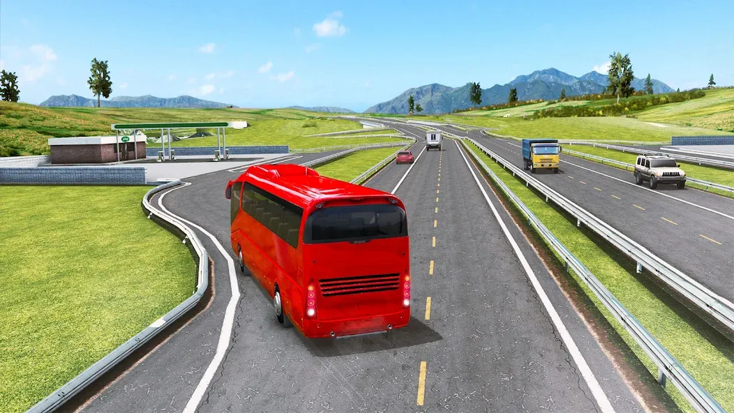 Взлом Highway Bus Simulator Bus Game  [МОД Много денег] — полная версия apk на Андроид screen 4