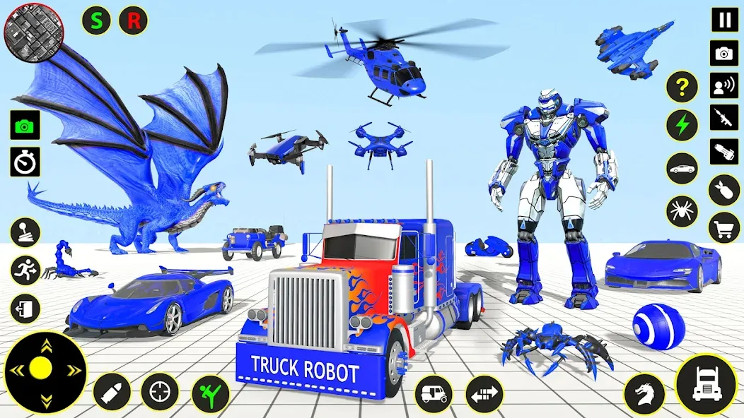 Скачать взлом Truck Game — Car Robot Games  [МОД Unlocked] — стабильная версия apk на Андроид screen 1