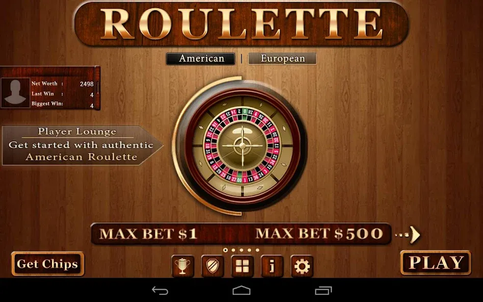 Скачать взлом Roulette — Casino Style! (Рулетка)  [МОД Unlocked] — полная версия apk на Андроид screen 4