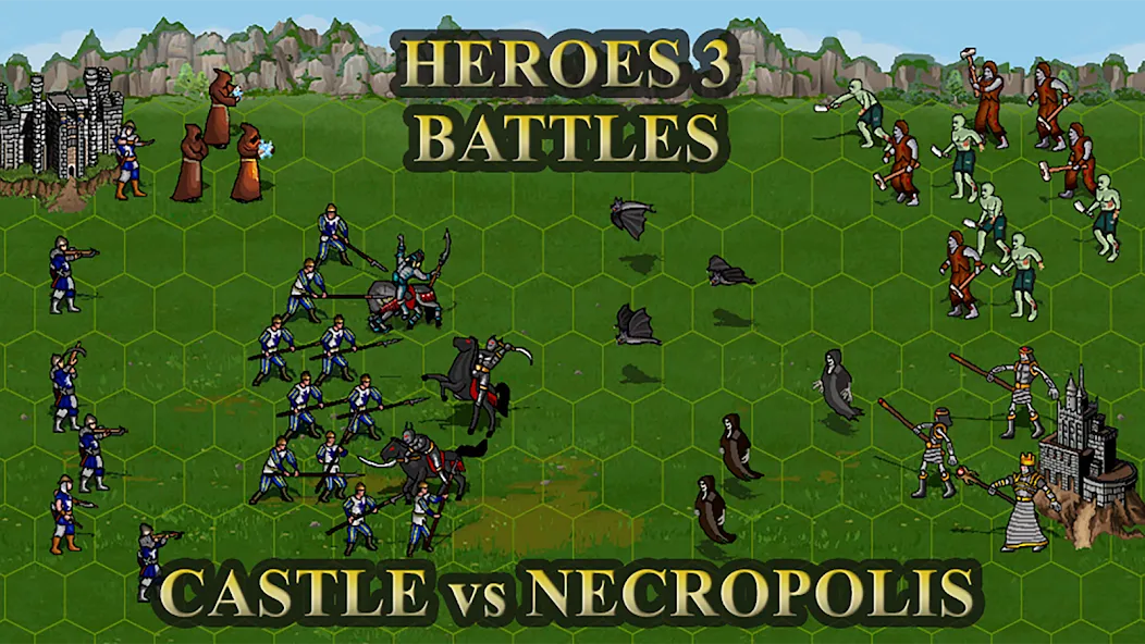 Скачать взломанную Heroes of Might: Magic arena 3  [МОД Бесконечные монеты] — полная версия apk на Андроид screen 3