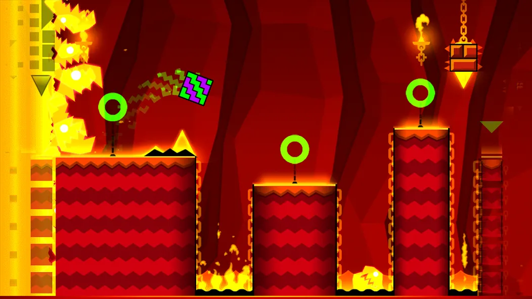 Взлом Geometry Dash Meltdown (Геометрия Дэш Мелтдаун)  [МОД Много монет] — стабильная версия apk на Андроид screen 2