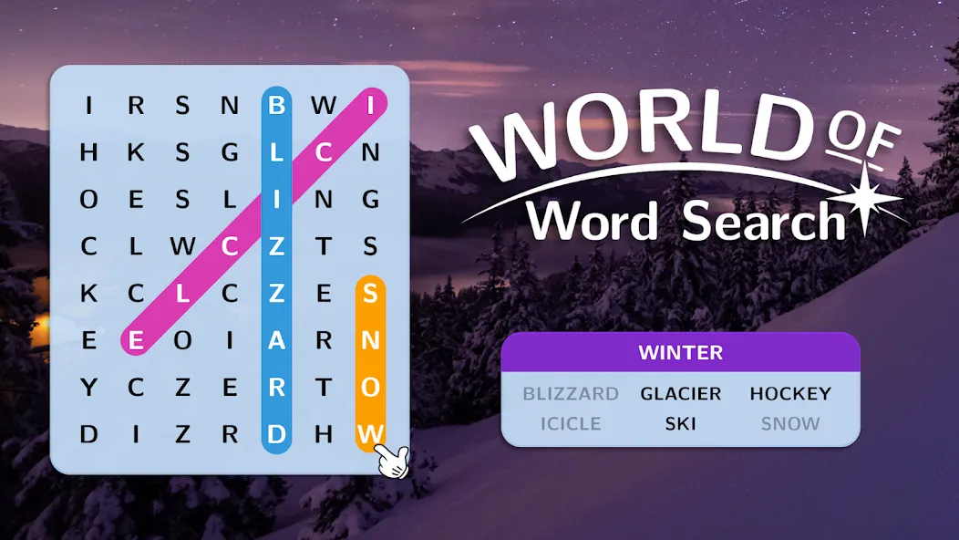 Скачать взлом World of Word Search  [МОД Все открыто] — полная версия apk на Андроид screen 5