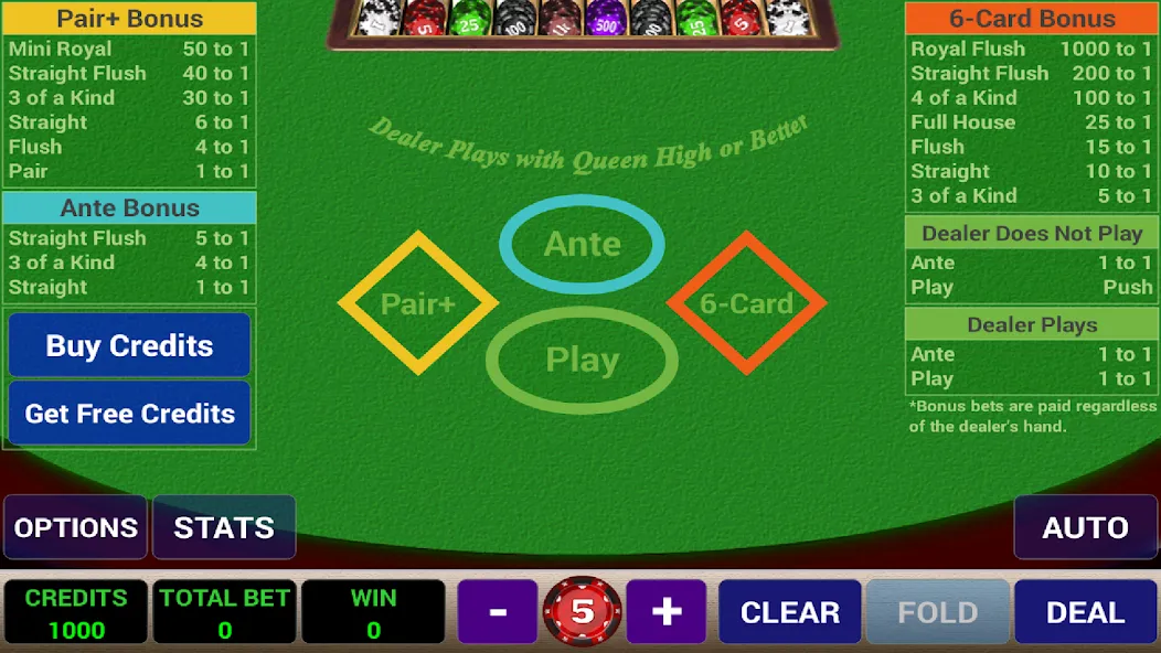 Взлом Ace 3-Card Poker (эйс 3)  [МОД Все открыто] — стабильная версия apk на Андроид screen 1