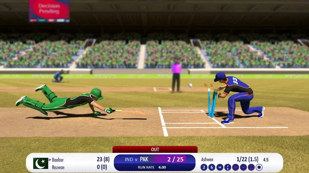 Скачать взлом RVG Real World Cricket Game 3D (РВГ Реальная Мировая Крикетная Игра 3D)  [МОД Menu] — последняя версия apk на Андроид screen 1