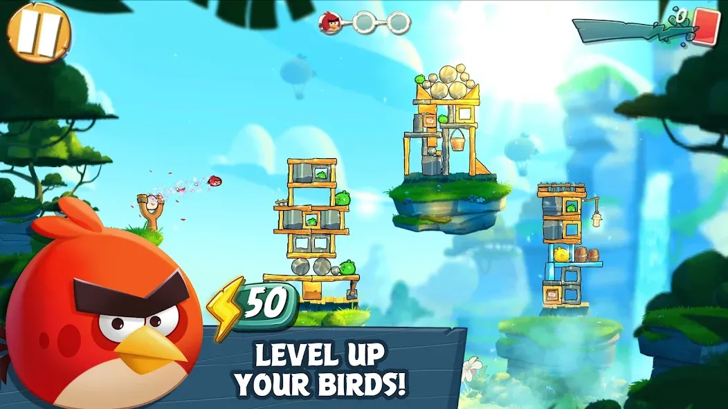 Скачать взлом Angry Birds 2 (Энгри Бердс 2)  [МОД Menu] — последняя версия apk на Андроид screen 2