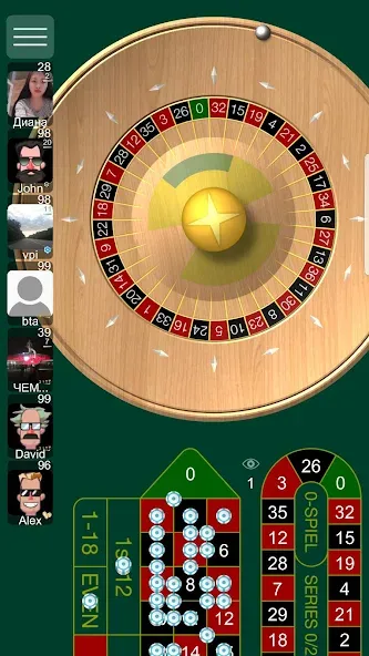 Скачать взлом Roulette Online  [МОД Много монет] — полная версия apk на Андроид screen 1