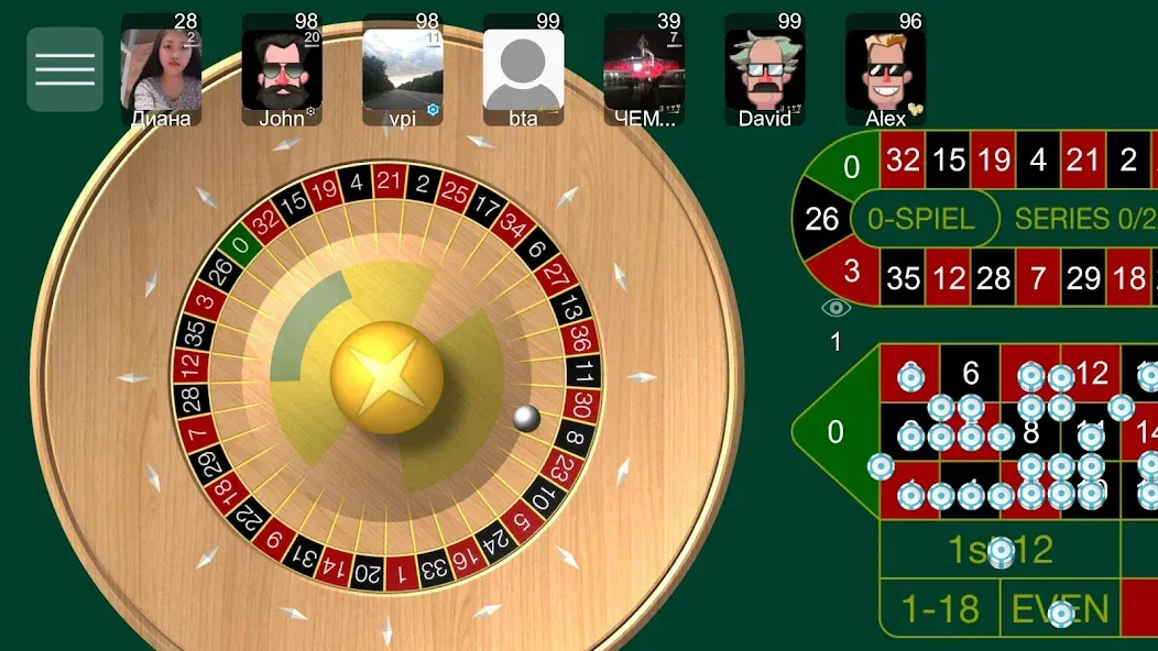 Скачать взлом Roulette Online  [МОД Много монет] — полная версия apk на Андроид screen 3