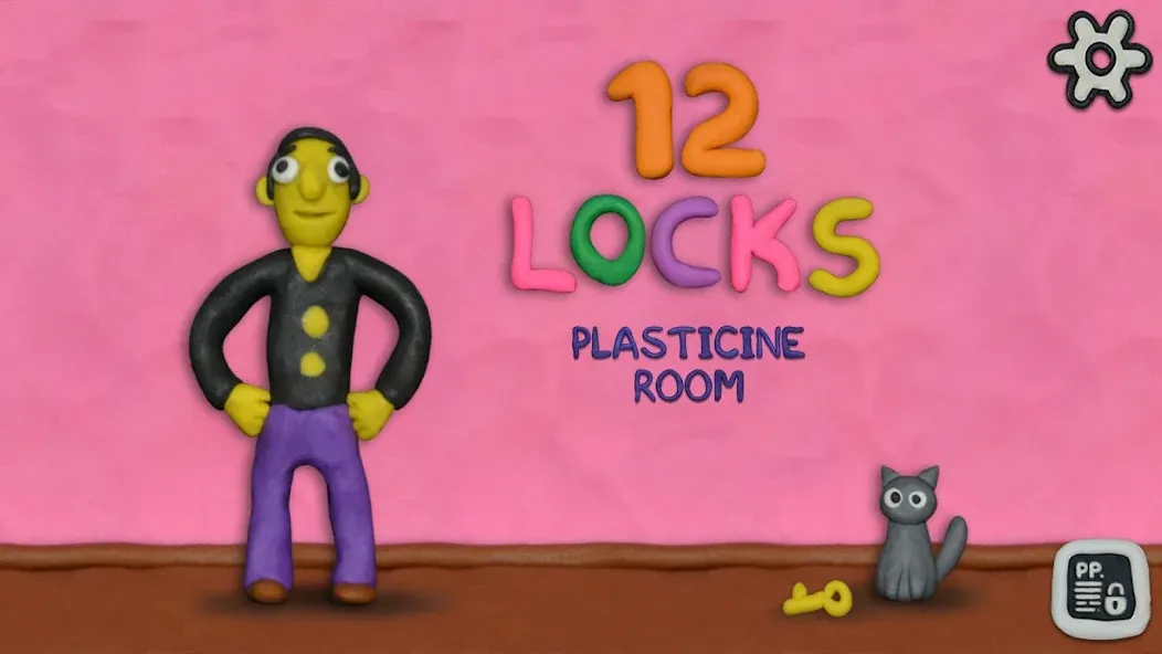 Взломанная 12 LOCKS: Plasticine room  [МОД Много денег] — полная версия apk на Андроид screen 1