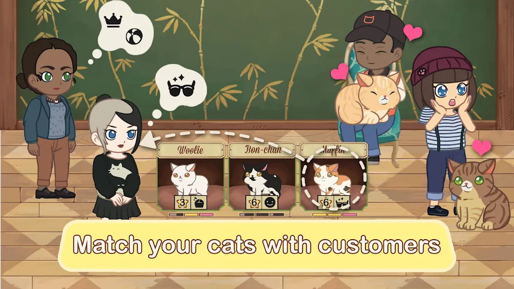 Скачать взлом Furistas Cat Cafe (Фуристас)  [МОД Unlocked] — полная версия apk на Андроид screen 3