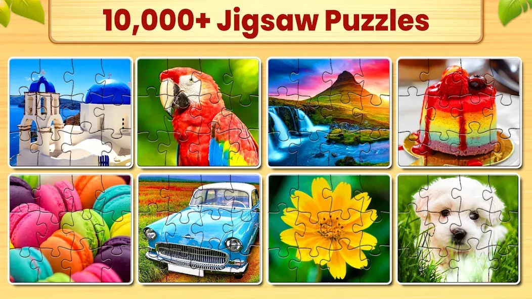 Взломанная Jigsaw Puzzles: Picture Puzzle  [МОД Много монет] — полная версия apk на Андроид screen 2