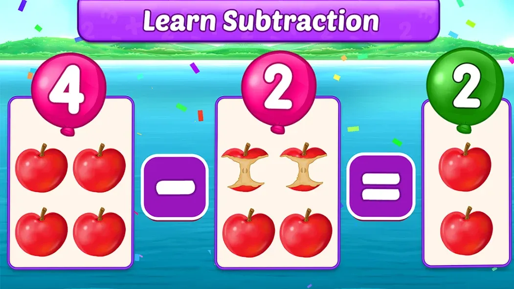 Скачать взломанную Math Kids: Math Games For Kids  [МОД Все открыто] — последняя версия apk на Андроид screen 2