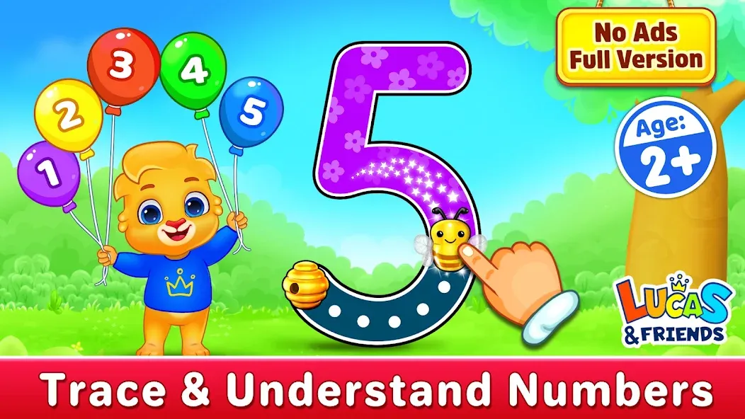 Взлом 123 Numbers — Count & Tracing  [МОД Меню] — полная версия apk на Андроид screen 1